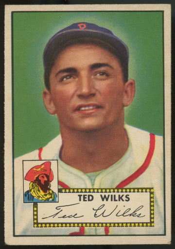 1952 Topps Ted Wilks #109 VG/EX