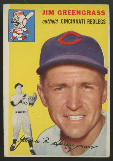 1954 Topps Jim Greengrass #22 EX