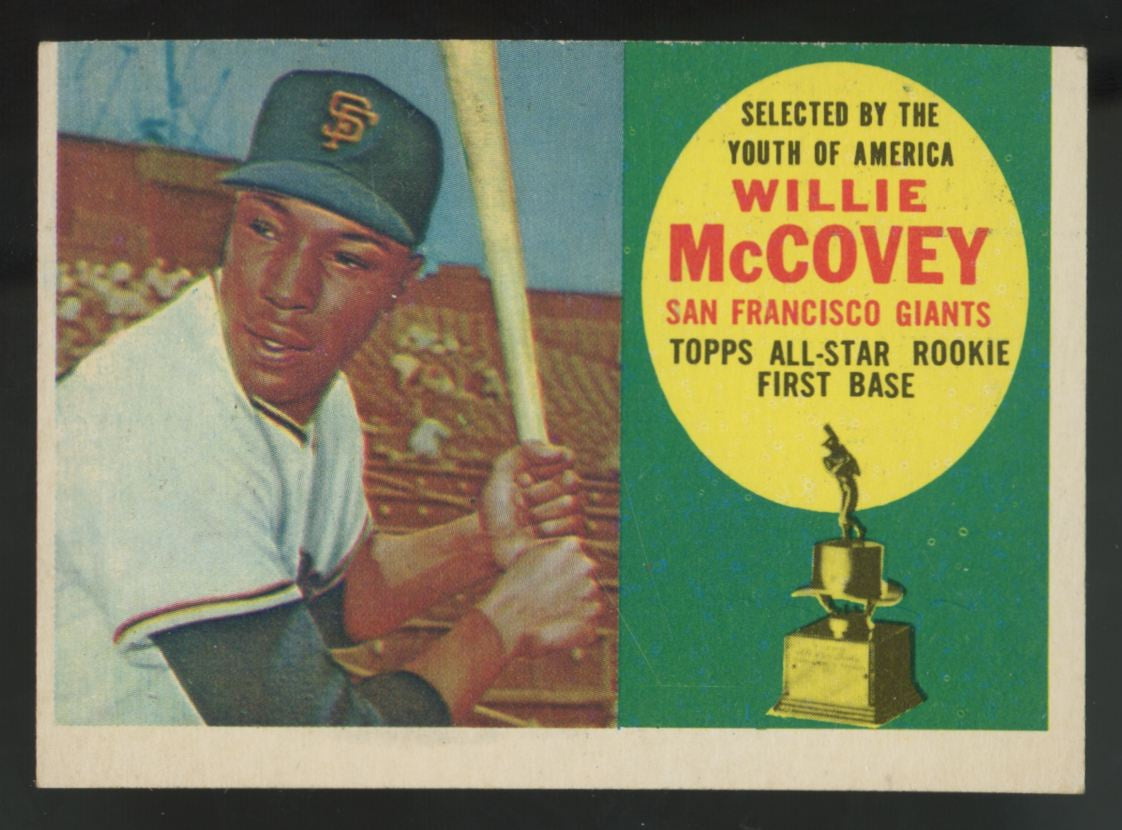 1960 Topps Willie McCovey RC #316 EX (MC)