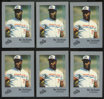 1986 Time Out Sports Bo Jackson RC Memphis Chicks #28 (Lot Of 20)
