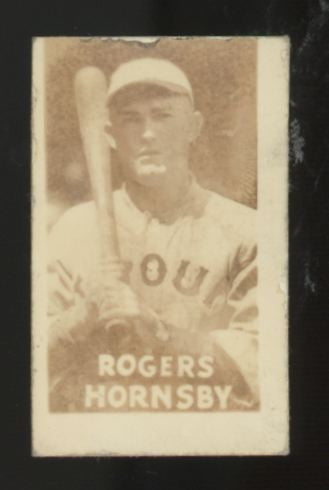 1948 Topps Magic Rogers Hornsby Baseball Hall Of Fame #8 VG