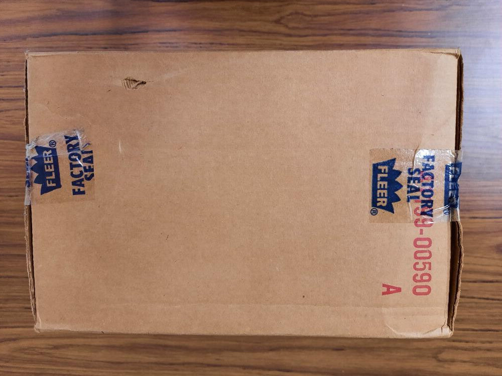 1989 Fleer Baseball Sealed Rack Case 3 x 24ct Boxes