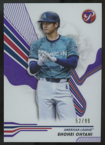 2024 Topps Pristine Shohei Ohtani Purple /99 #293