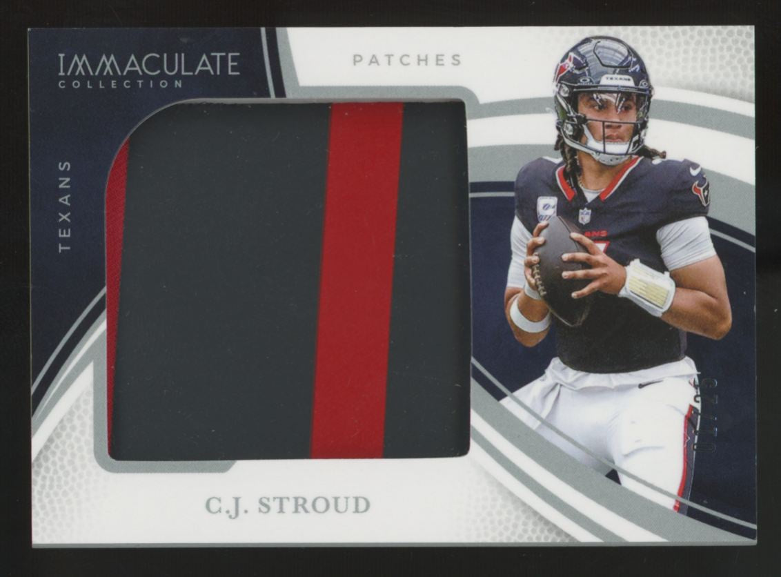 2025 Panini Immaculate Collection C.J. Stroud Patch /25 #IL-CSD