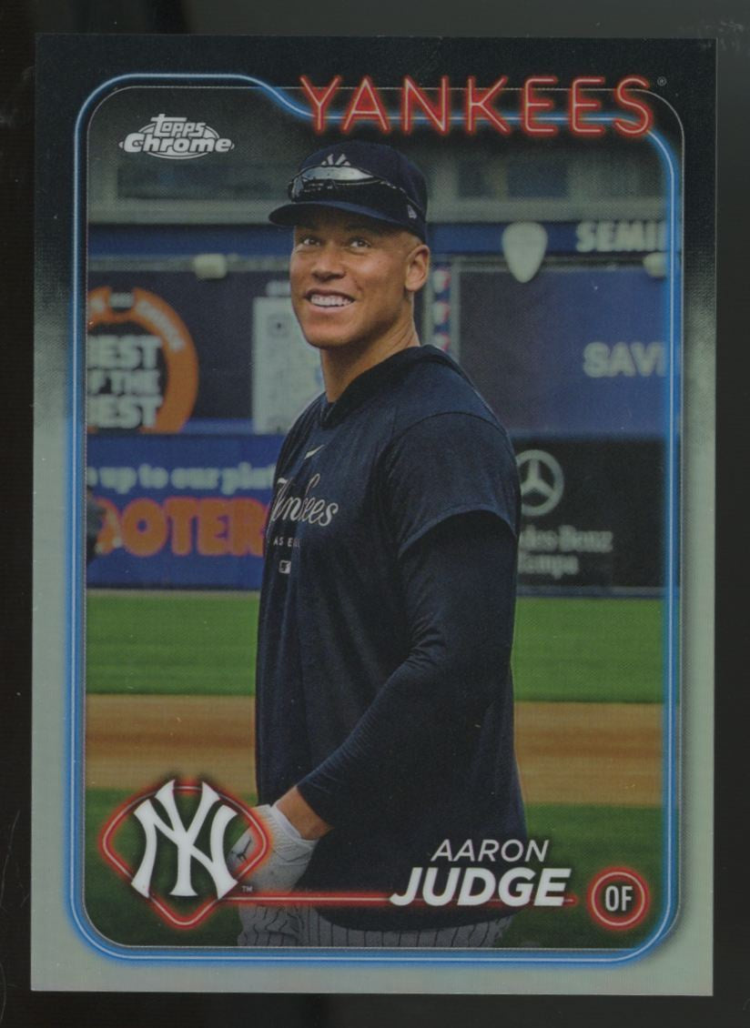 2024 Topps Chrome Aaron Judge Image Variation #50 "A"