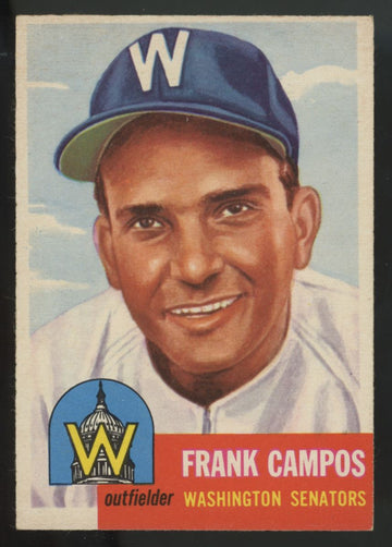 1953 Topps Frank Campos #51 EX