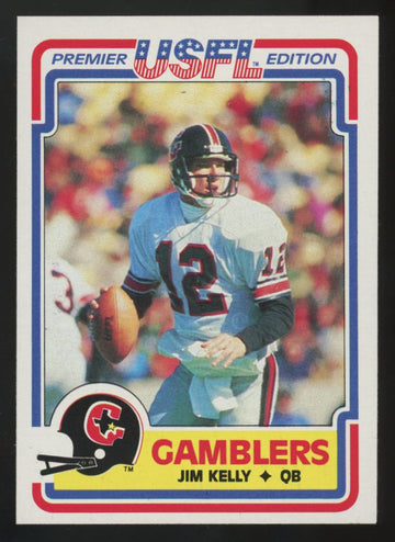 1984 Topps USFL Jim Kelly RC #36 NM-MT