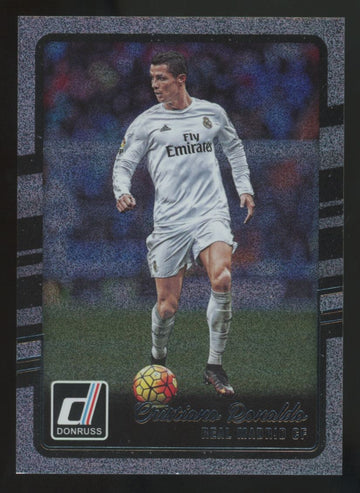 2016-17 Panini Donruss Christiano Ronaldo Silver Sparkle #138