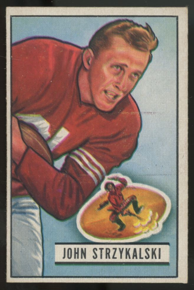 1951 Bowman John "Strike" Strzykalski #69 EX-MT
