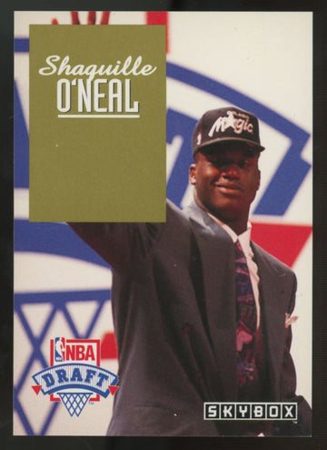 1992-93 Skybox Draft Picks Shaquille O'Neal RC #DP1
