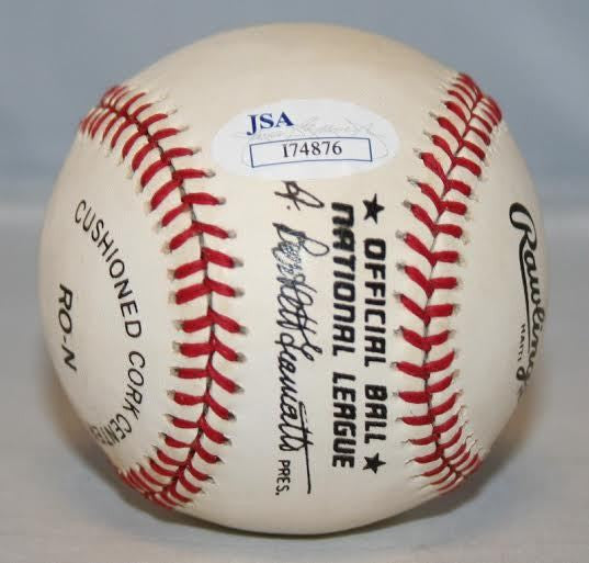 Juan Marichal Signed Autographed National League Baseball - JSA COA