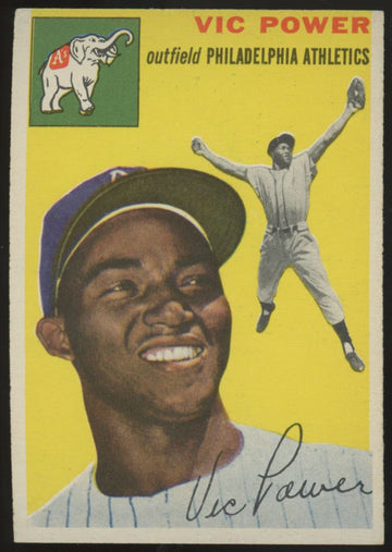 1954 Topps Vic Power #52 NM-MT