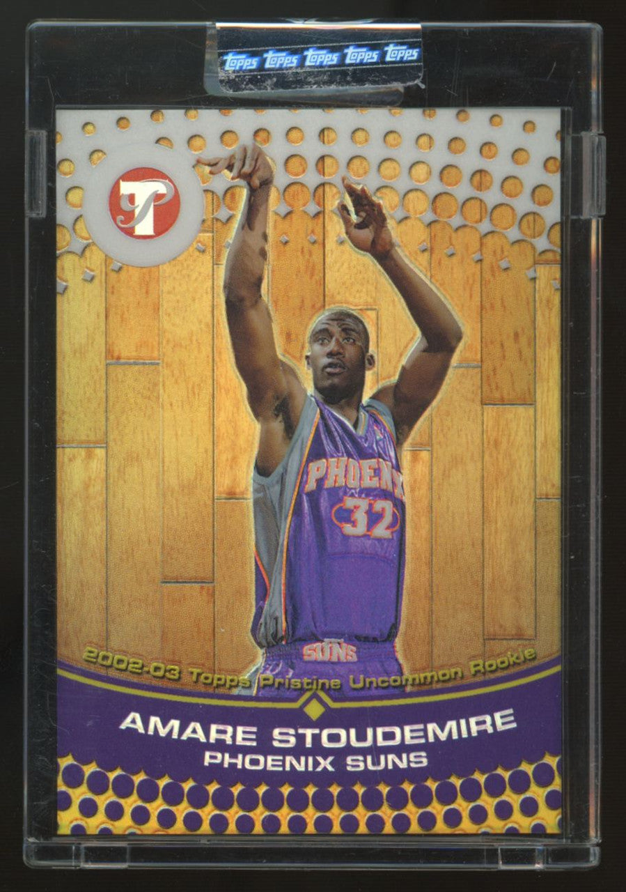 2002-03 Topps Pristine Amare Stoudemire RC Refractor /499 #76