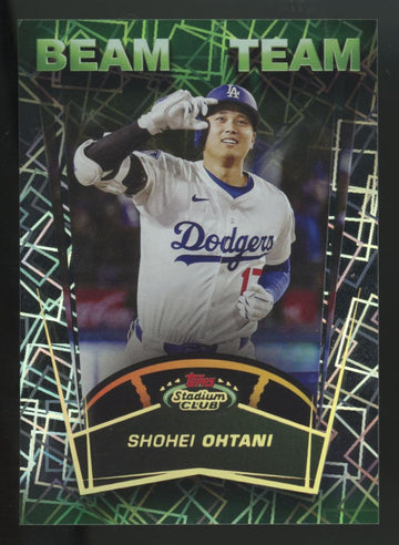 2025 Topps Stadium Club Shohei Ohtani Beam Team SSP #BT-19