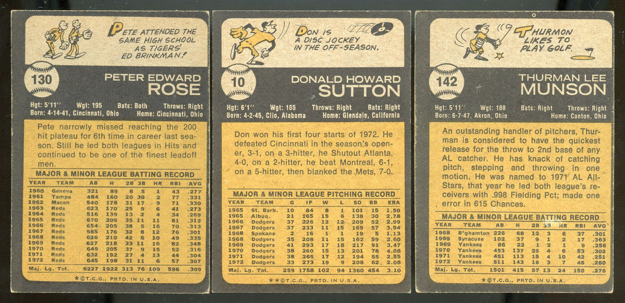 1973 Topps Baseball Near Complete Set 652/660 VG-EX Schmidt RC