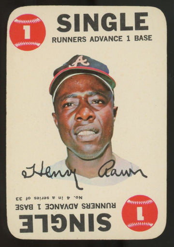 1968 Topps Game Hank Aaron #4 EX