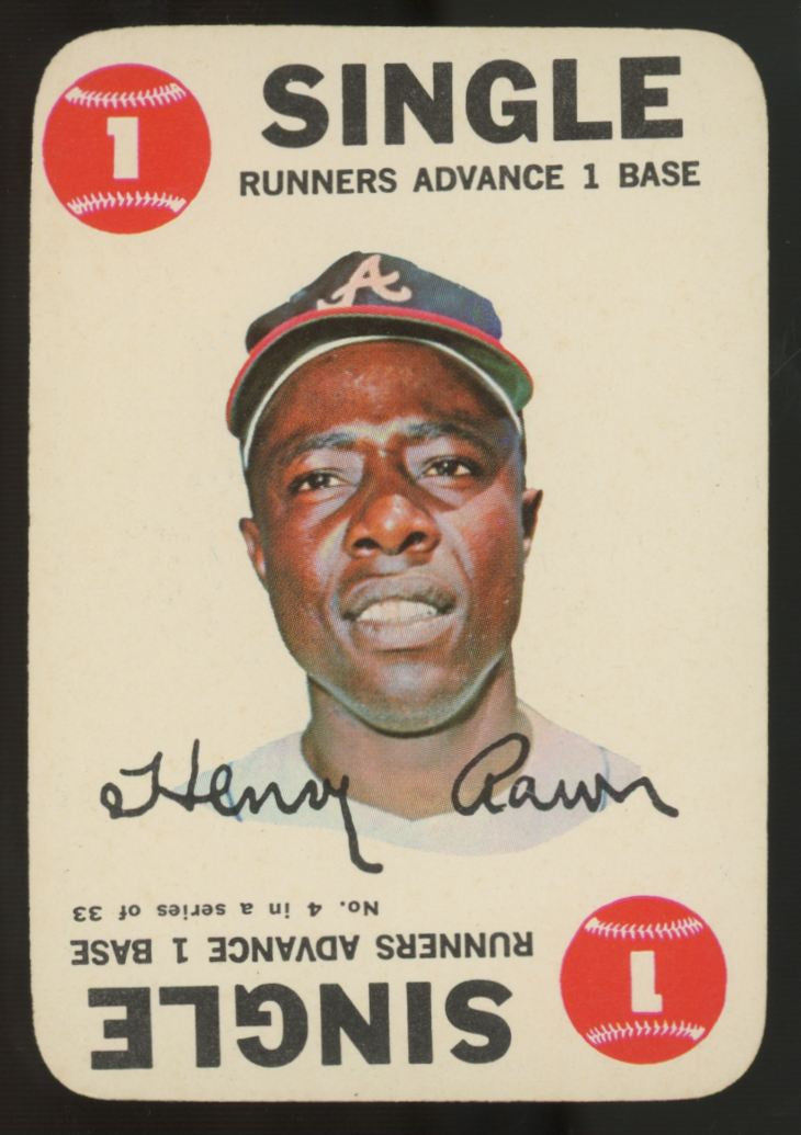 1968 Topps Game Hank Aaron #4 EX
