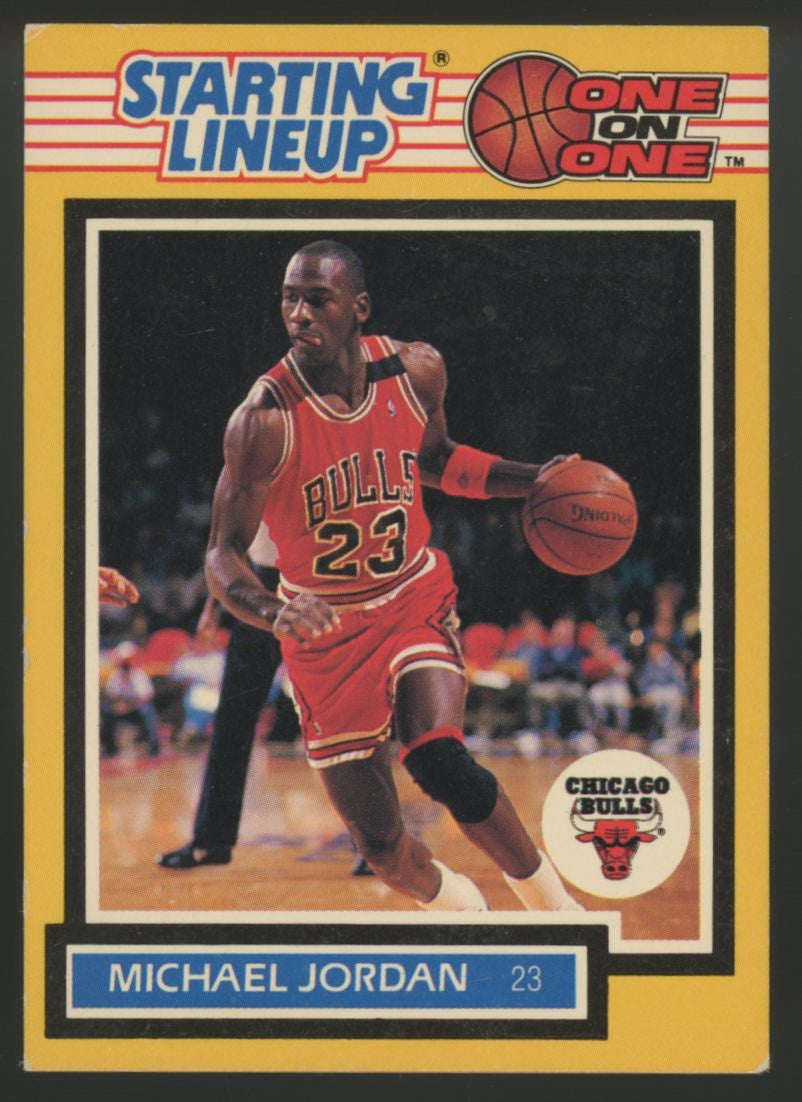 1989 Kenner Starting Lineup Michael Jordan One On One VG-VG/EX