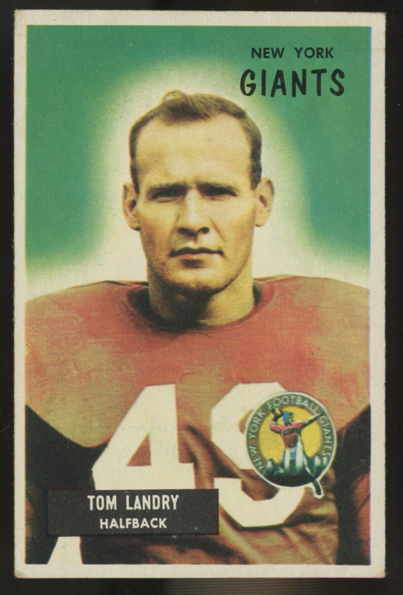 1955 Bowman Tom Landry #152 EX