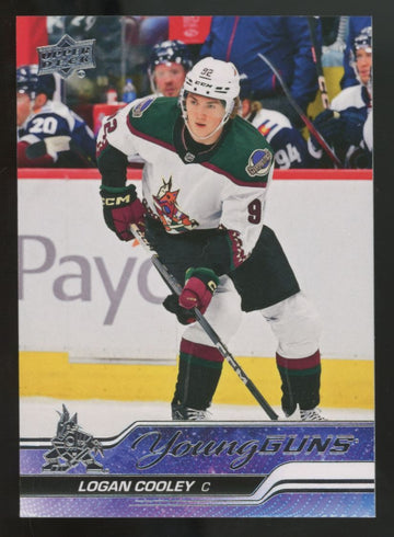 2023-24 Upper Deck Extended Logan Cooley RC Young Guns #701