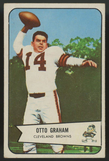 1954 Bowman Otto Graham #40 VG-EX
