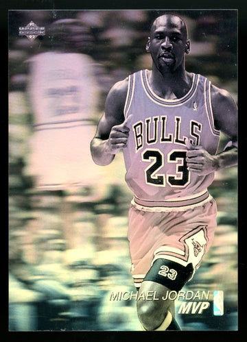 1991-92 Upper Deck Michael Jordan MVP Award Winner Hologram #AW4