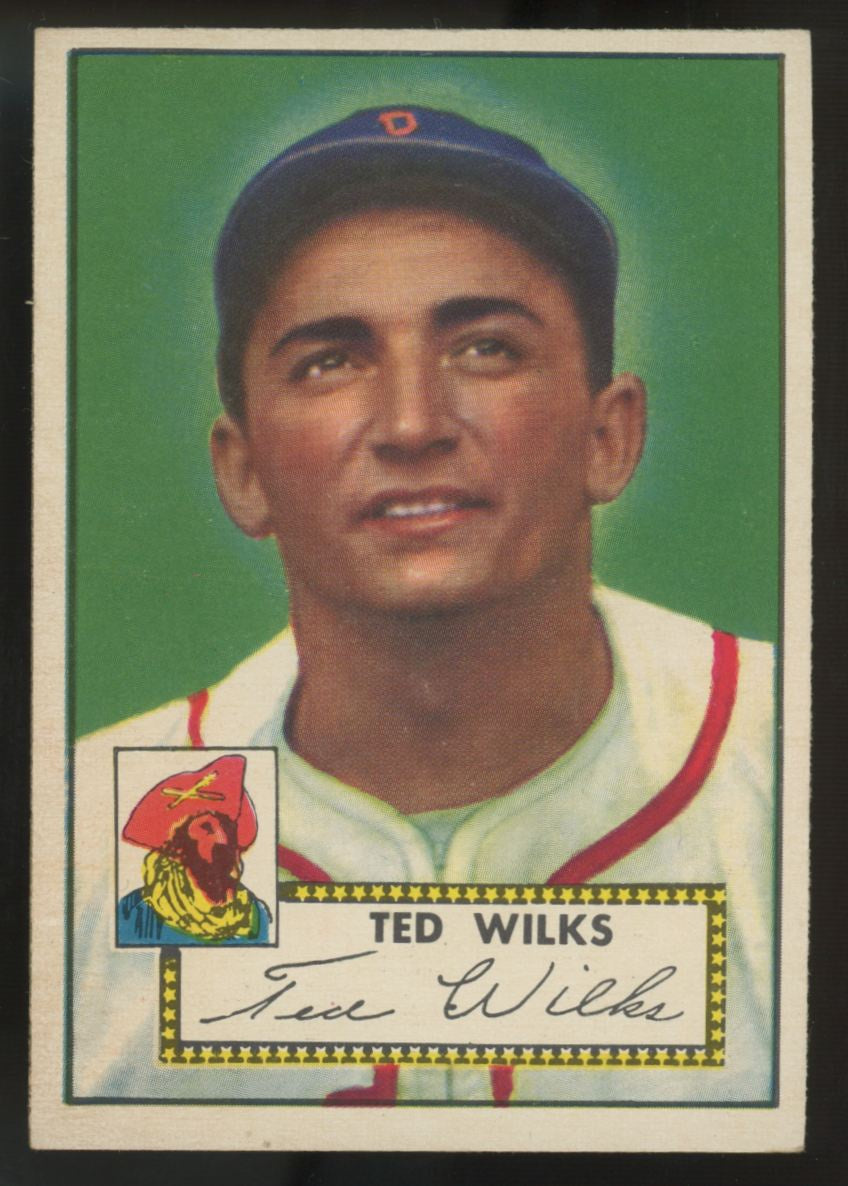 1952 Topps Ted Wilks #109 EX/MT