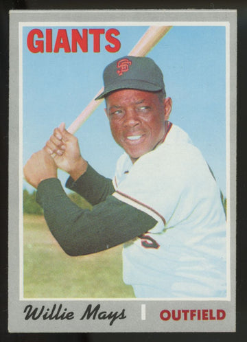 1970 Topps Willie Mays #600 EX+