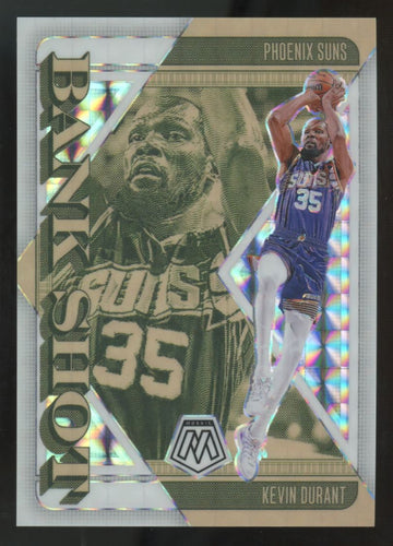 2024-25 Panini Mosaic Kevin Durant White Bank Shot /25 #14