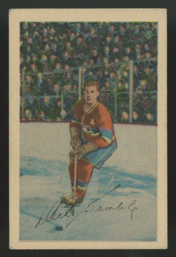 1952-53 Parkhurst Dick Gamble #5 VG