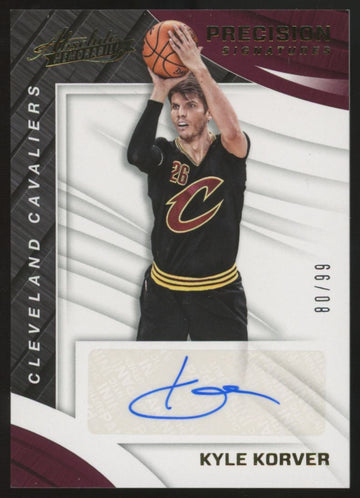 2017-18 Panini Absolute Kyle Korver Precision Auto /99 #PS-KK