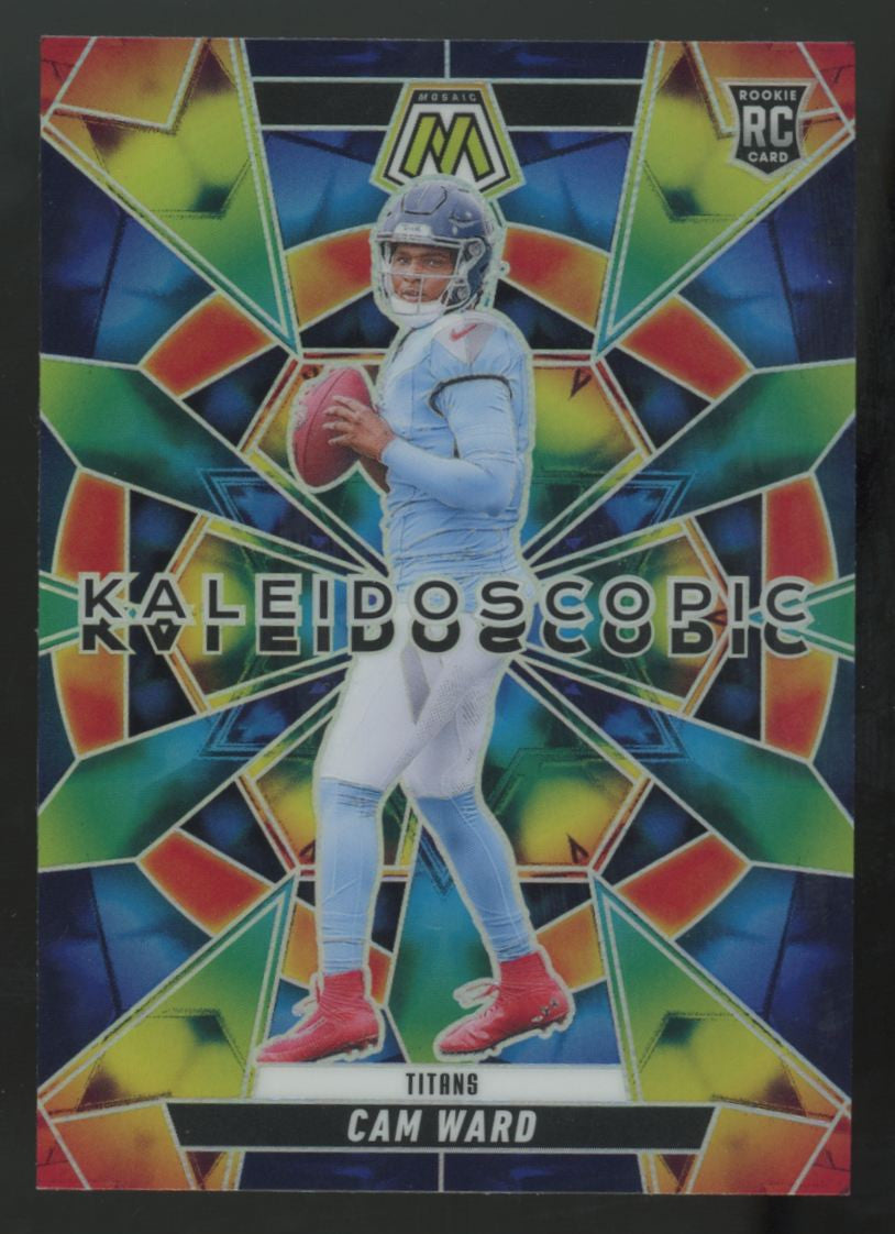 2025 Panini Mosaic Cam Ward RC Kaleidoscopic Prizm SSP #2