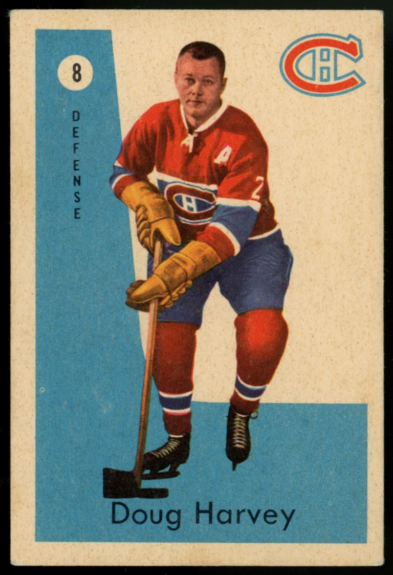 1959-60 Parkhurst Doug Harvey #8 EX
