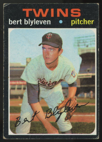 1971 Topps Bert Blyleven RC #26 Good
