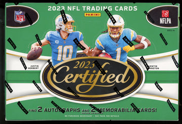 2023 Panini Certified Football Hobby Box