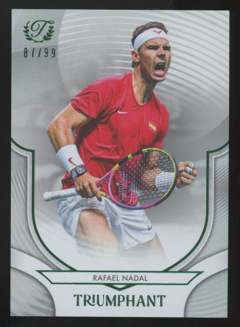2025 Topps Triumphant Rafael Nadal /99 #3