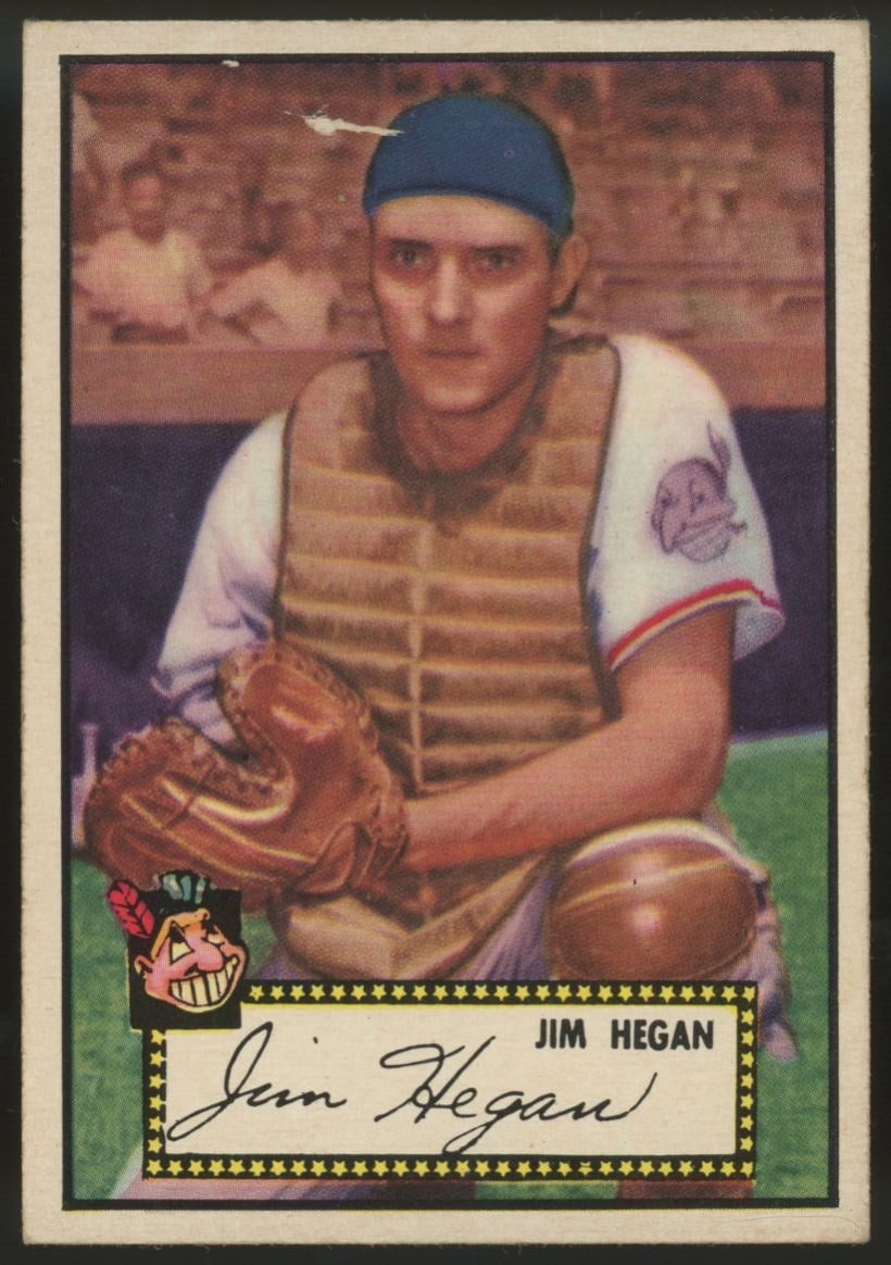 1952 Topps Jim Hegan #17 VG/EX