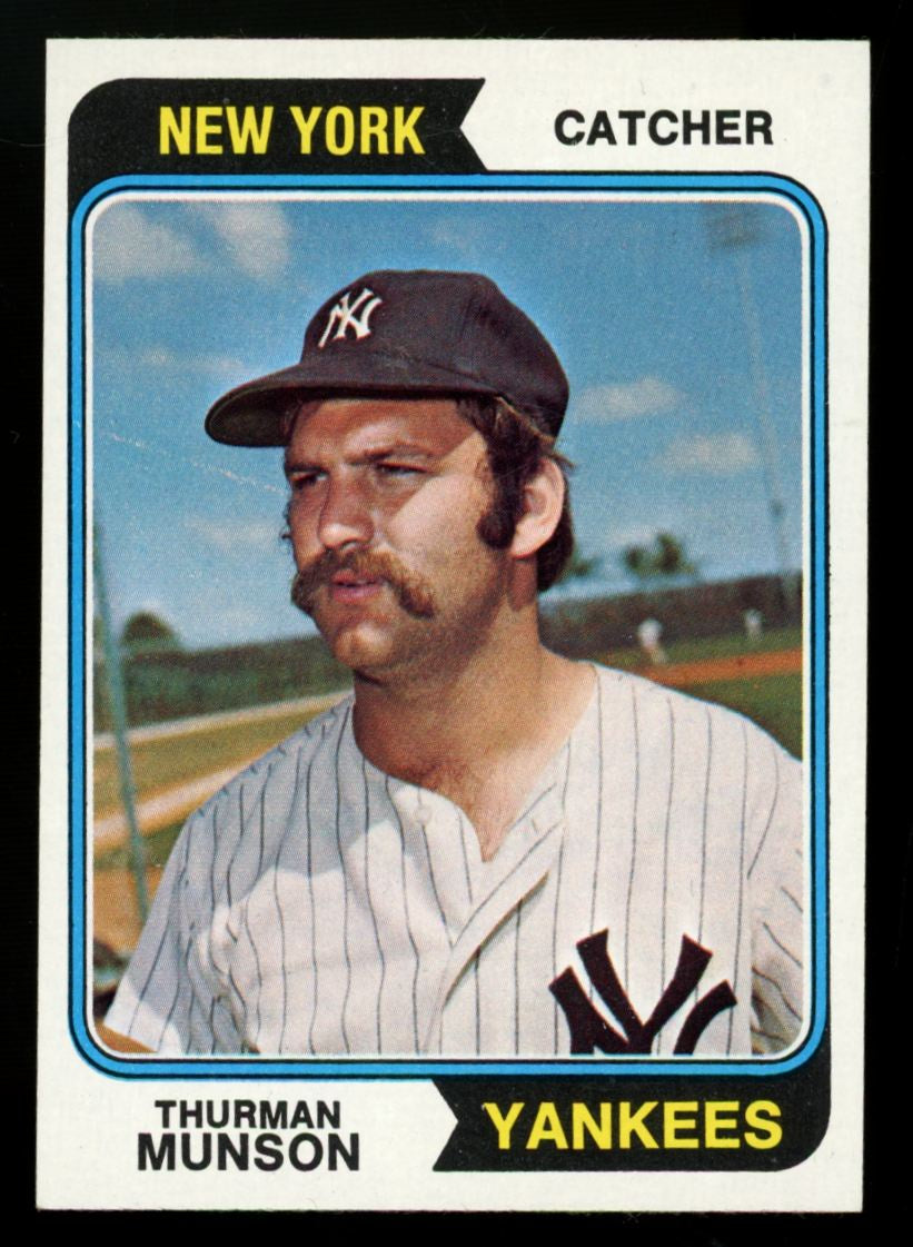 1974 Topps Thurman Munson #340 NM "A"