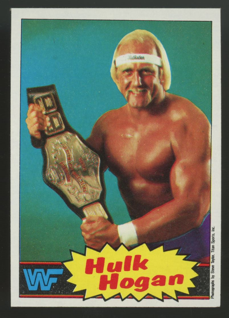 1985 Topps WWF Wrestling Complete Set (66) 2 Hogan RCs NM Overall "B"