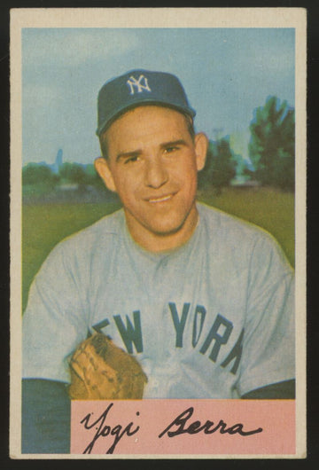 1954 Bowman Yogi Berra #161 VG