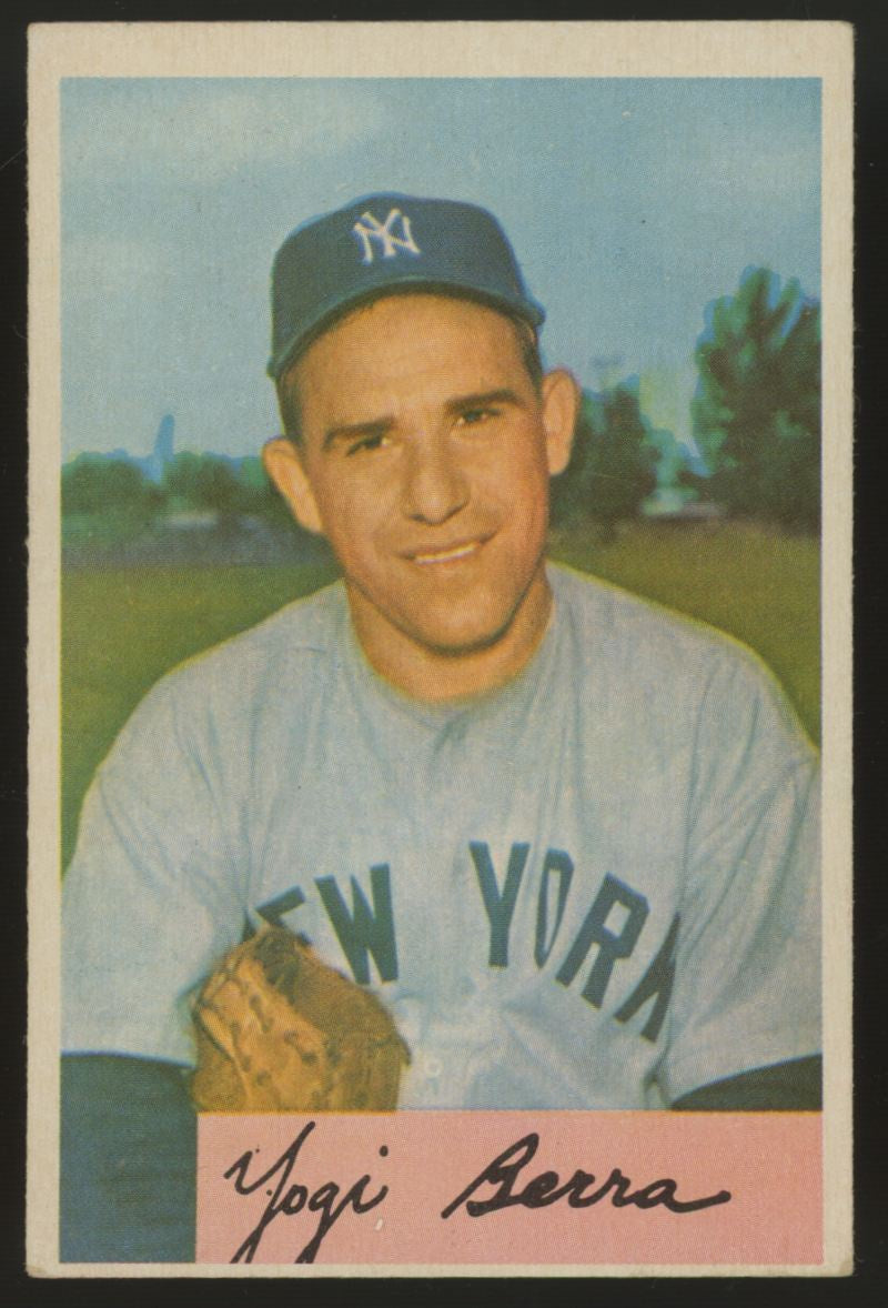 1954 Bowman Yogi Berra #161 VG
