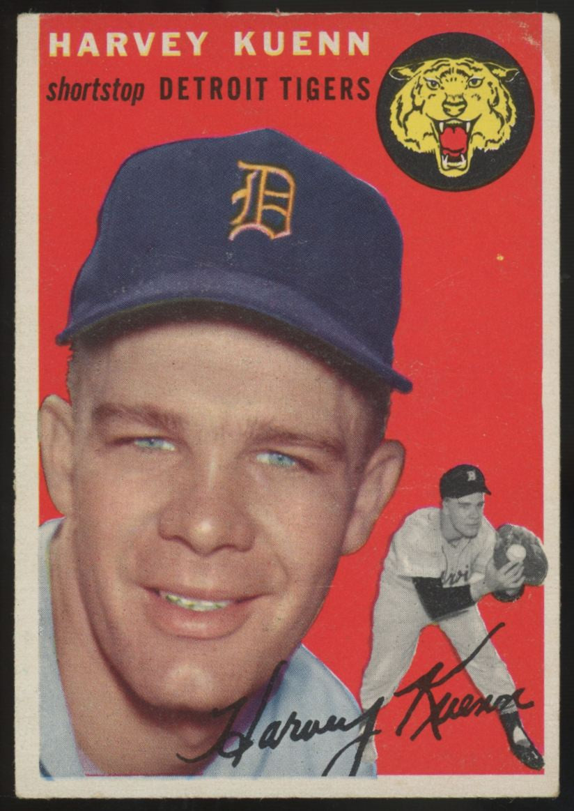 1954 Topps Harvey Kuenn #25 VG-EX