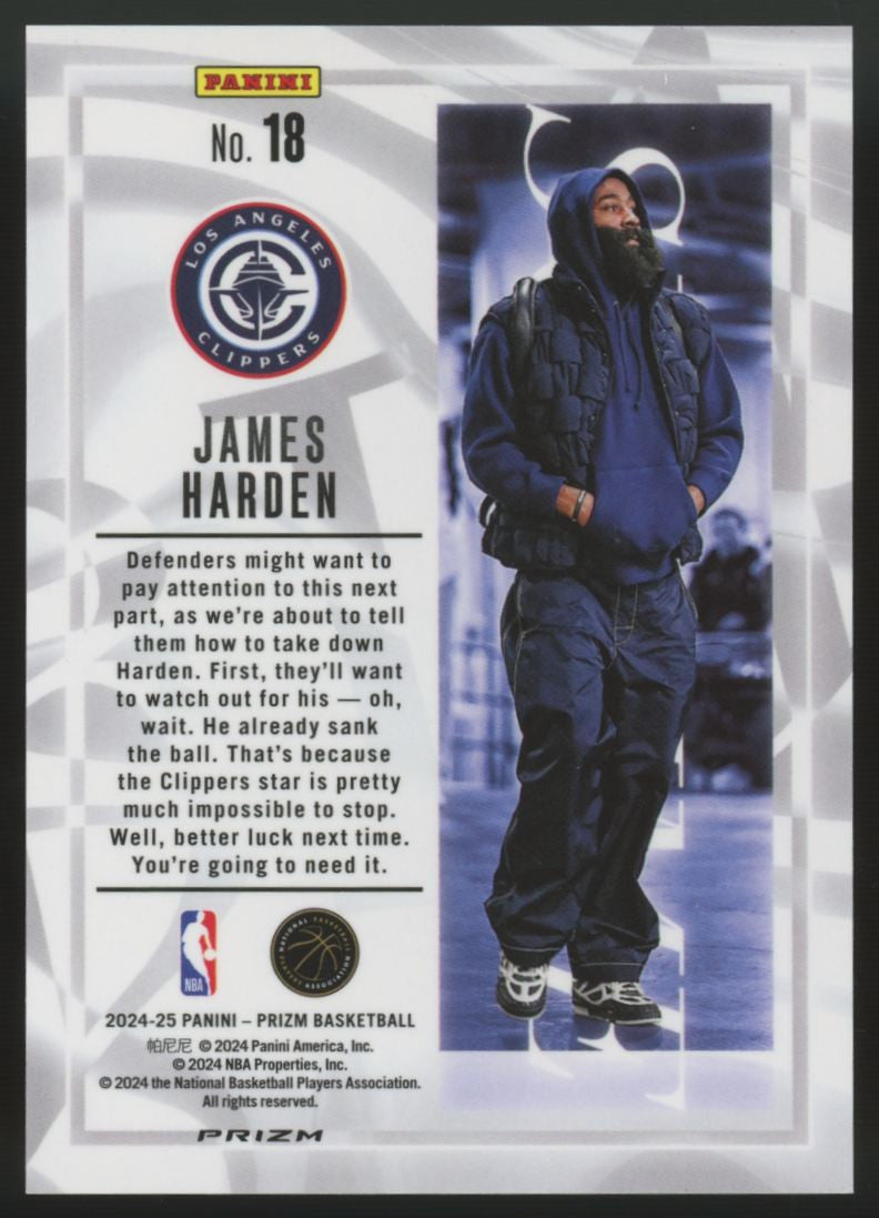 2024-25 Prizm James Harden Sublime SSP #18