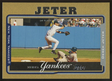 2005 Topps Derek Jeter Gold /2005 #600