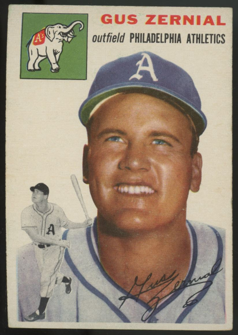 1954 Topps Gus Zernial #2 EX/MT
