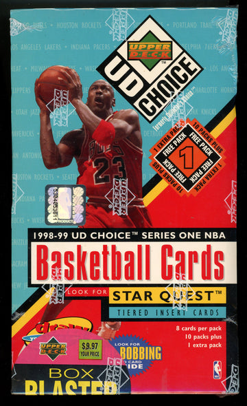 1998/99 Upper Deck Choice Basketball Box Factory Sealed 11 Packs