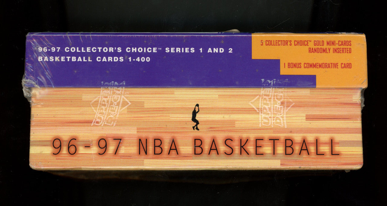 1996/97 Upper Deck Collector's Choice Basketball Factory Set Sealed Kobe RC