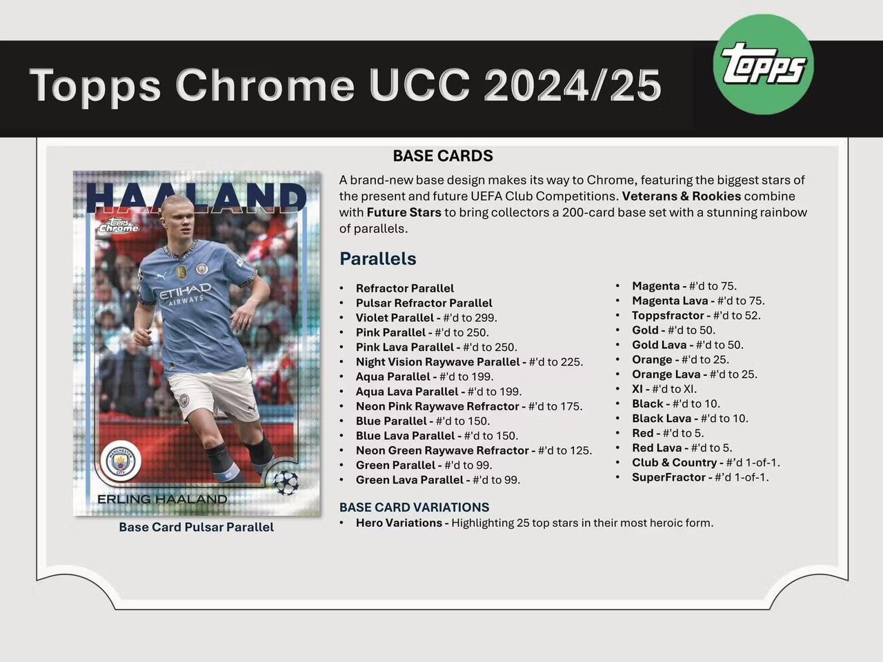 2024/25 Topps Chrome UEFA Club Competitions Soccer Hobby Case (12)