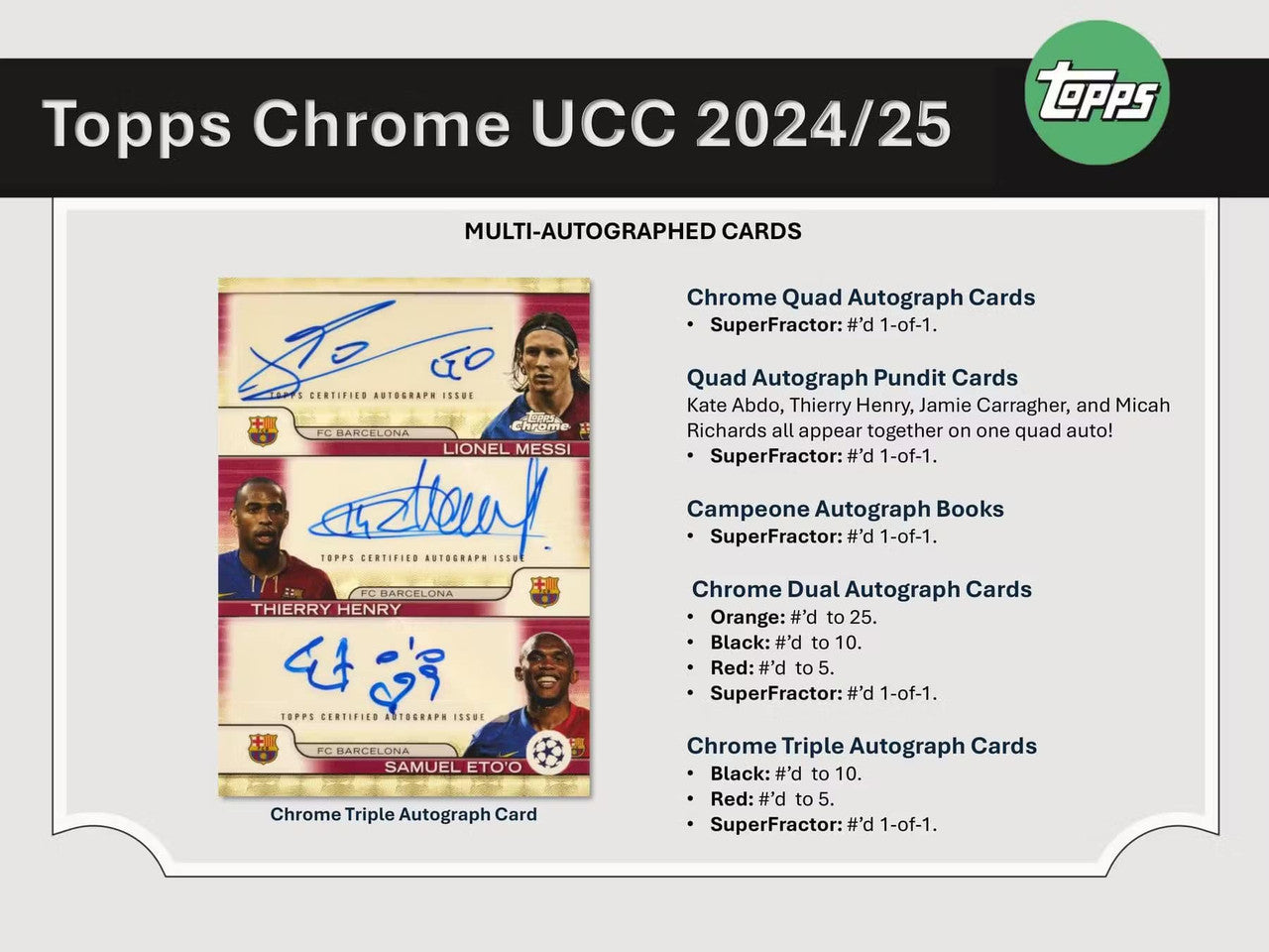 2024/25 Topps Chrome UEFA Club Competitions Soccer Breaker's Delight Case (6)