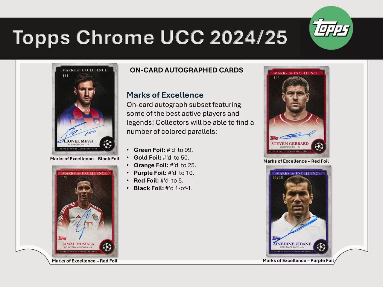 2024/25 Topps Chrome UEFA Club Competitions Soccer Breaker's Delight Case (6)